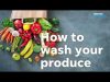 wash fruits