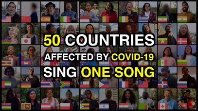 50 Countries Affected By COVID-19 Sing Amazing Grace