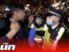 Cops clash with drinkers in London before capital is plunged into Tier 2 coronavirus lockdown