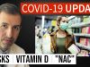 Coronavirus Update 111: Masks; New Vitamin D Data and COVID 19; n acetylcysteine (NAC)