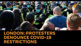 COVID-19 Sceptics Rally in London to Denounce Restrictions