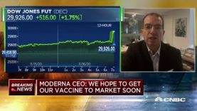 Moderna CEO on its 94.5% effective Covid vaccine: We hope to get it to market soon