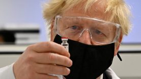 Salvation for humanity’: Boris Johnson says vaccine could be available in weeks