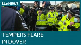 Clashes in Dover as France lifts travel ban on UK | ITV News
