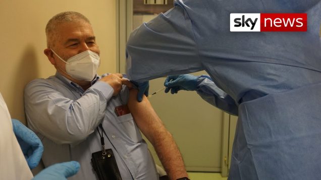 COVID-19: Vaccine rollout begins in Italian city where coronavirus crisis shocked the world