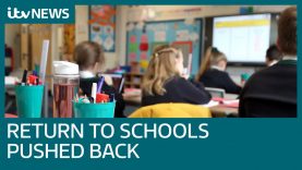 Covid: Education U-turn as England school return pushed back | ITV News