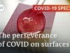 How long does the coronavirus remain viable on surfaces? | COVID Spezial