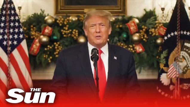 Trump teases ‘the best is yet to come’ and boasts he ‘must be remembered’ in New Year’s Eve speech