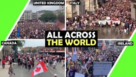All ACROSS The World Freedom Rally July 24th / Hugo Talks #lockdown