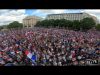 Manifestations massives contre le pass sanitaire à Paris – 31 juillet 2021 [VUE AÉRIENNE][4K]