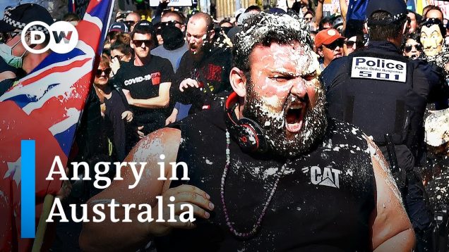 Anti-lockdown protests turn violent in Australia | DW News