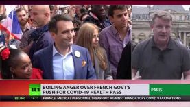 Dictatorship of Health’ | Protesters flood Paris, outraged by approval of Covid health pass