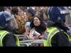 Police disperse ‘medical freedom’ protesters in London after red paint bombs thrown at Downing St
