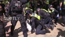 Australia: Arrests in Melbourne at protest against COVID vax mandates