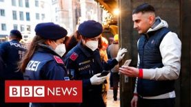 Austria back in full Covid lockdown despite protests as cases surge – BBC News