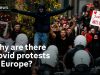 Covid: Austria lockdown begins as protests hit European cities