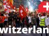 No green pass demonstration in Switzerland against the obligation