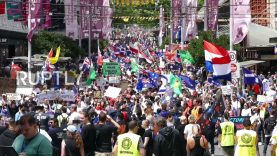Australia: Protesters swarm Melbourne streets against COVID restrictions