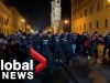 COVID-19: Anti-vaccine protesters clash with police in Munich